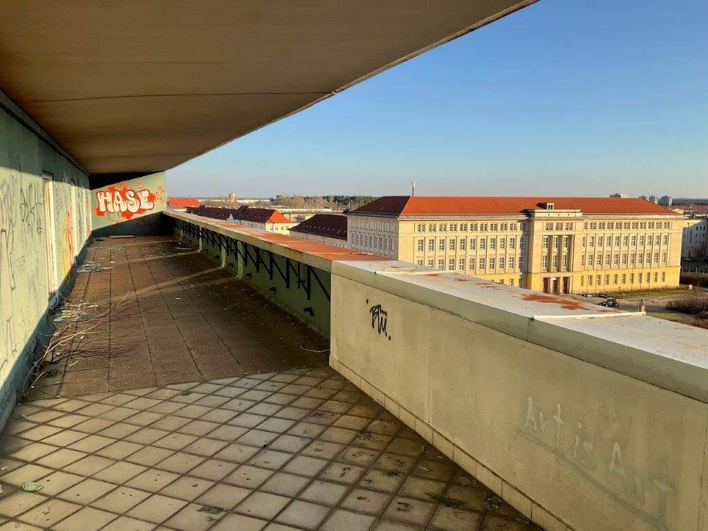 Aussicht vom Hotel Lunik