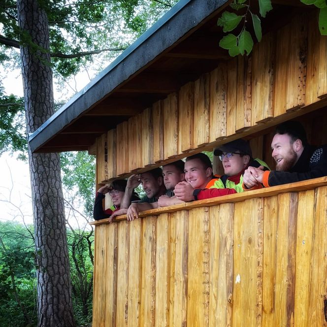 Beobachtungshuette Grosser Treppelsee