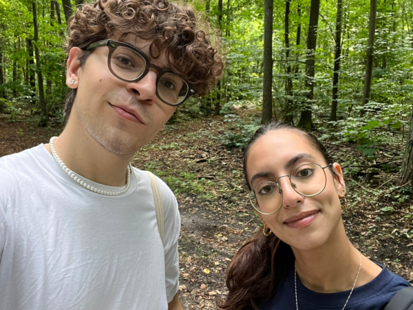 Pietro & Ikram wandern