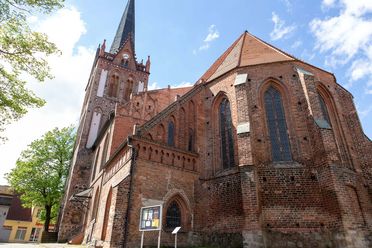 Kirche in Bad Freienwalde im Landkreis Märkisch-Oderland