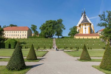 barocker Garten Kloster Neuzelle in Oder-Spree