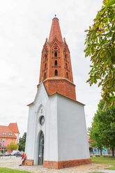 Außenansicht Schinkelturm in Letschin