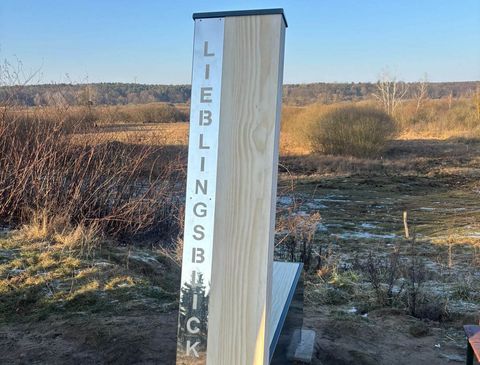 Lieblingsblick in Hennickendorf mit Blick auf eine Landschaft