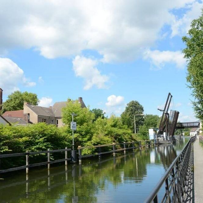 Zugbrücke Storkow am Wasser Sommer