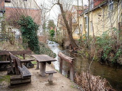 Kneipp-Tretstelle in Buckow