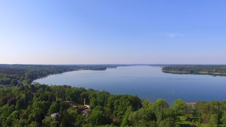 Luftbildaufnahme vom Scharmützelsee