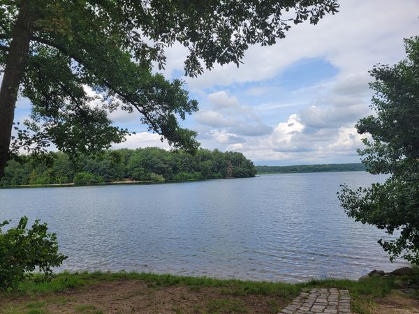 Blick auf den Straussee