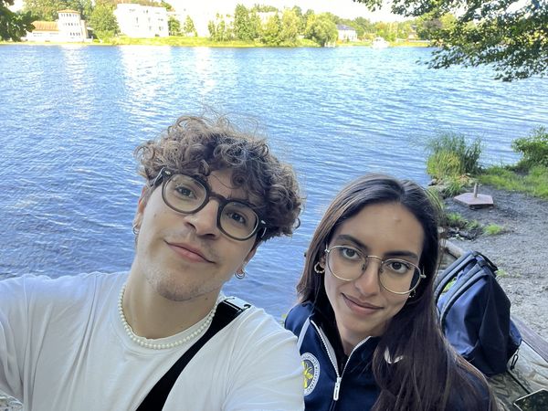 Zwei Freunde (Pietro & Ikram)