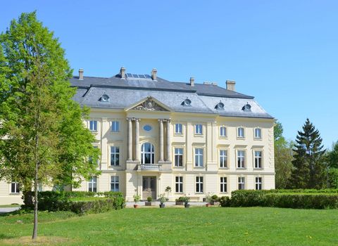 Schloss Trebnitz im Sommer