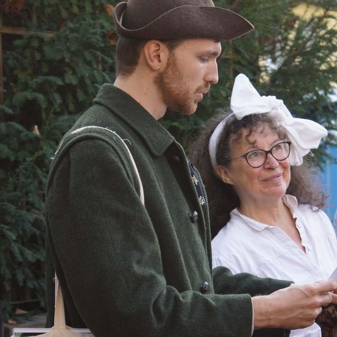 Wäscherin und Heideläufer 